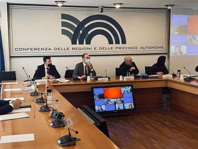 Gli assessori della Commissione Agricoltura incontrano i Ministri Cingolani e Patuanelli - 10.03.2022